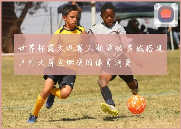 世界杯露天观赛人潮涌动 多城搭建户外大屏点燃夜间体育消费